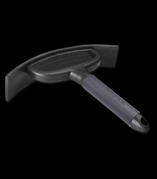 RASPADOR DE SUDOR WALDHAUSEN VERDE PINO Y NEGRO 21 CM